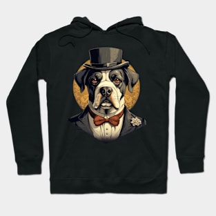 gentleman dog Hoodie